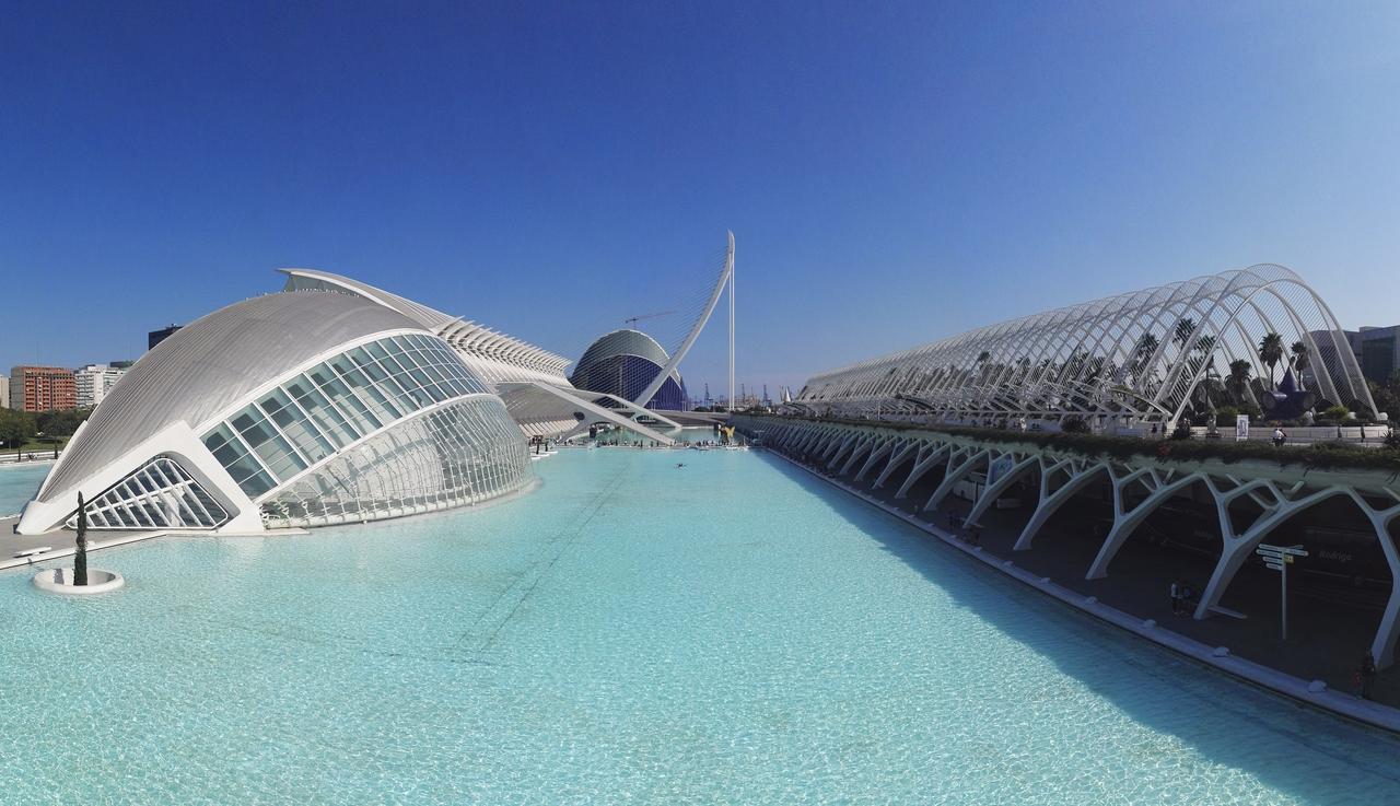 Apartup Blue Opera View Apartman Valencia Kültér fotó